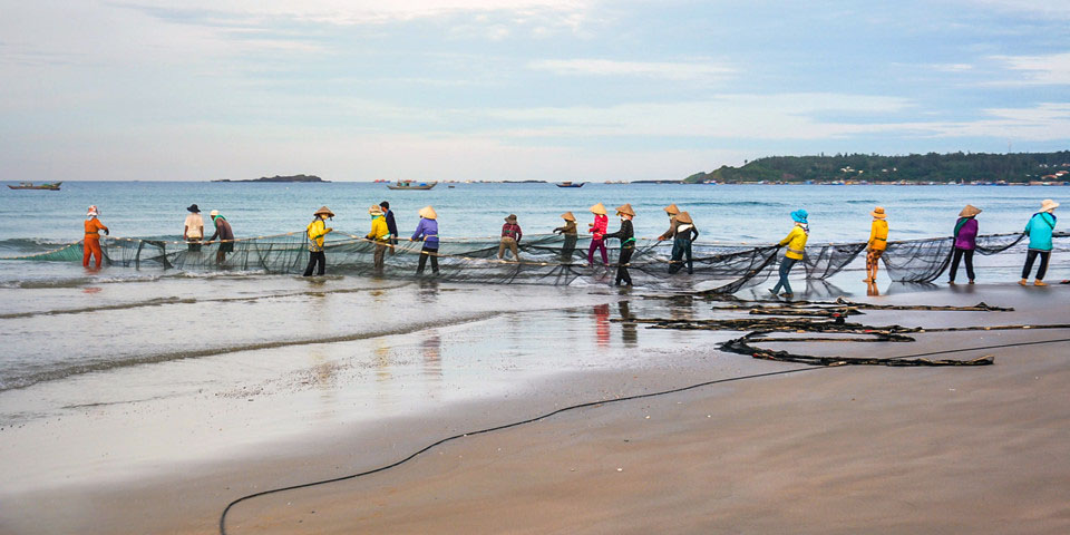 Làng chài An Bình Lý Sơn